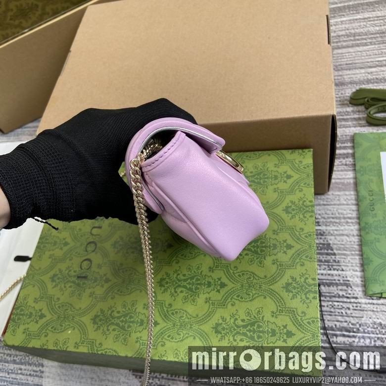 Gucci Bags 476433 10X16.5X4.5cm MP 3colour