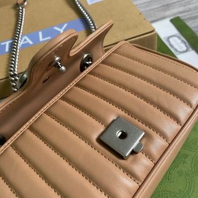 Gucci Bags Marmont 446744 23X13X6cm MP 2colour