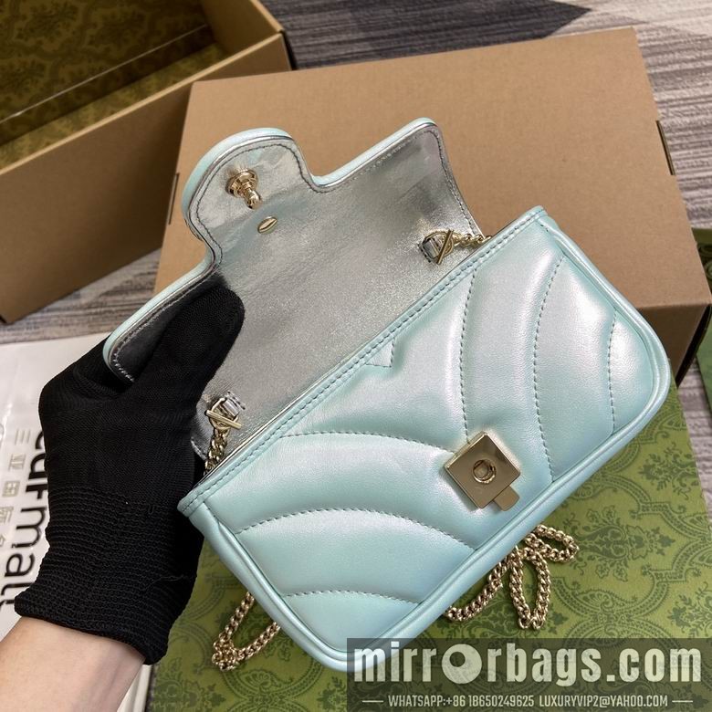 Gucci Bags 476433 10X16.5X4.5cm MP 3colour