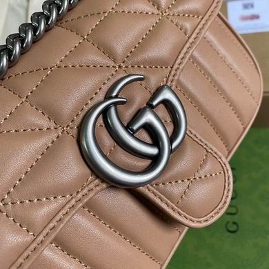 Gucci Bags Marmont 446744 23X13X6cm MP 2colour