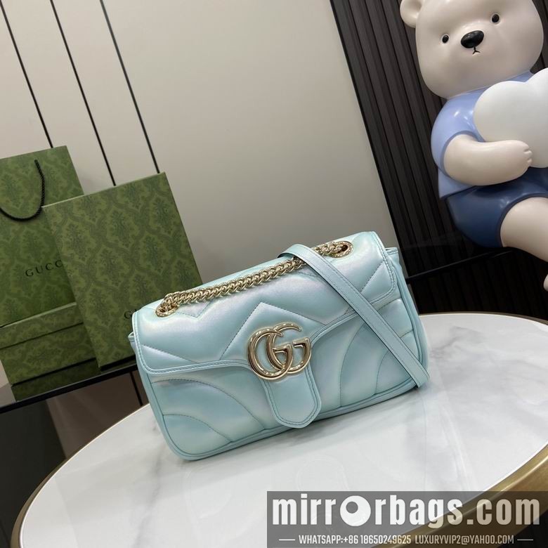 Gucci Bags 443497 15X26X7cm YG 3colour