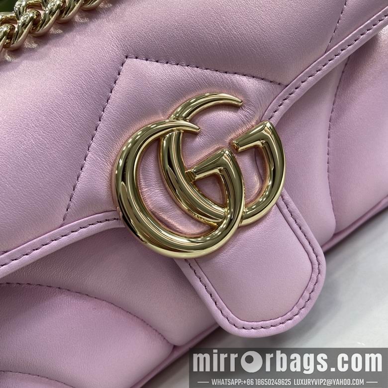 Gucci Bags 446744 14X23X6cm YG 3colour