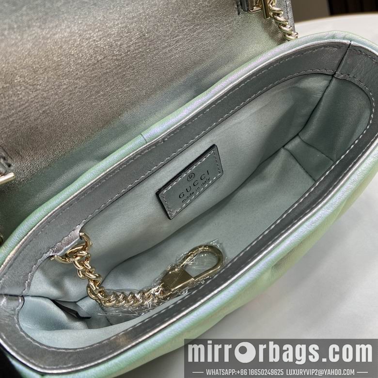 Gucci Bags 476433 10X16.5X4cm YG 3colour