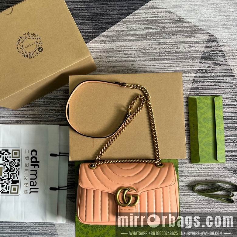 Gucci Bags Marmont 443497 26X15X7cm MP-1