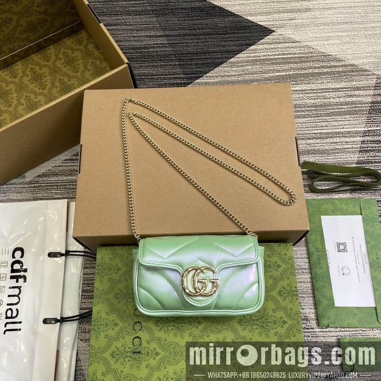 Gucci Bags 476433 10X16.5X4.5cm MP 3colour