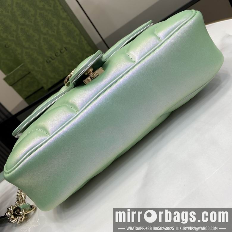 Gucci Bags 443497 15X26X7cm YG 3colour