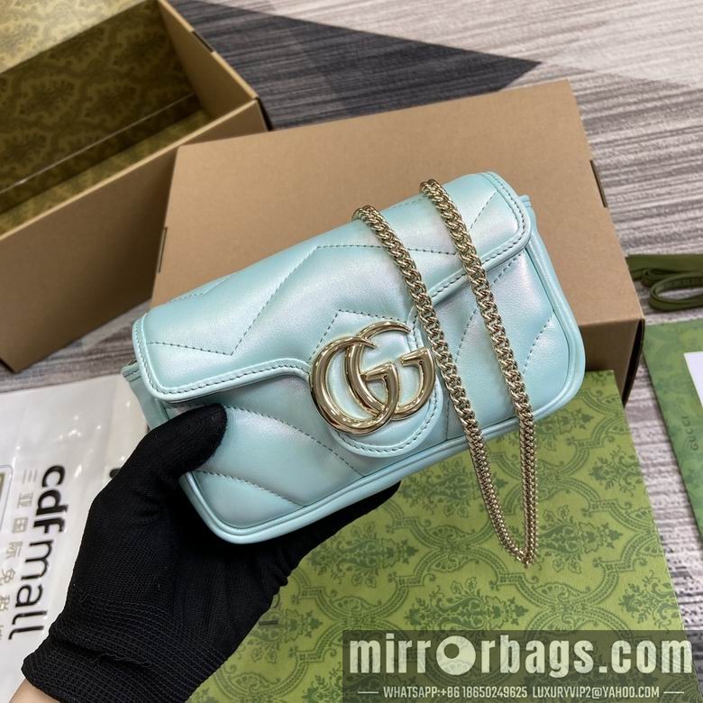 Gucci Bags 476433 10X16.5X4.5cm MP 3colour