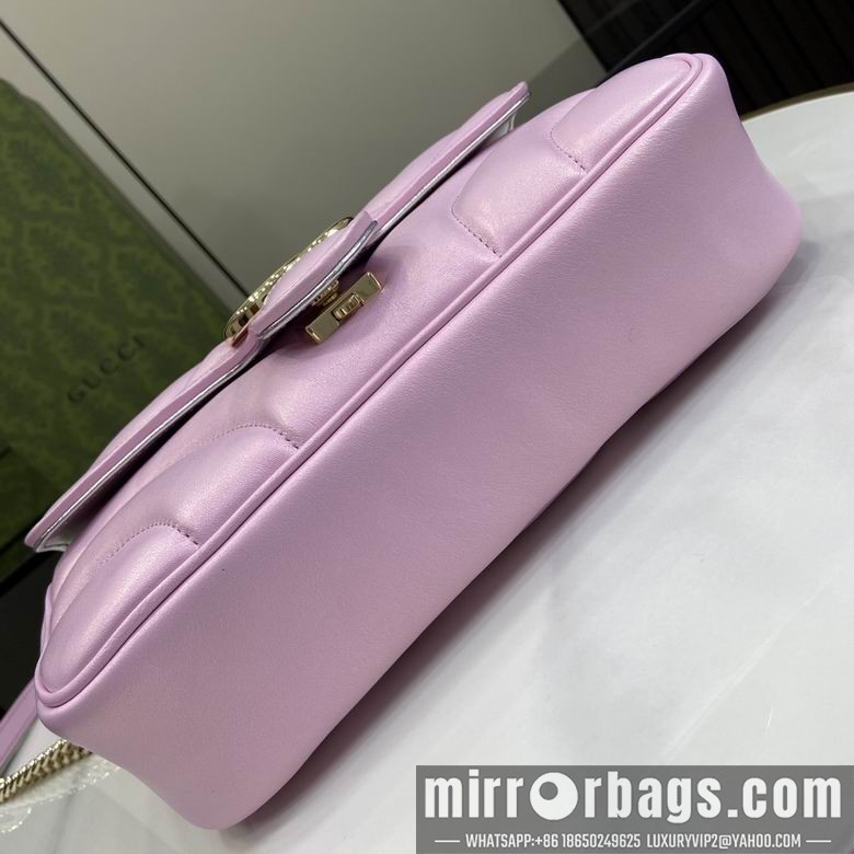 Gucci Bags 443497 15X26X7cm YG 3colour