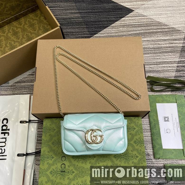 Gucci Bags 476433 10X16.5X4.5cm MP 3colour