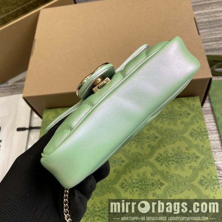 Gucci Bags 476433 10X16.5X4.5cm MP 3colour