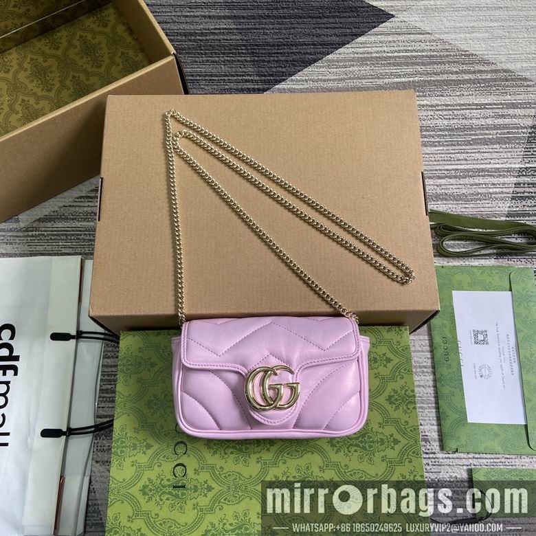 Gucci Bags 476433 10X16.5X4.5cm MP 3colour
