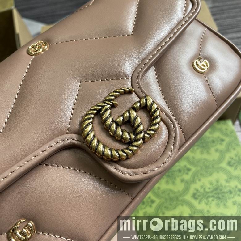 Gucci Bags Marmont 768293 12X21X5cm MP 3colour
