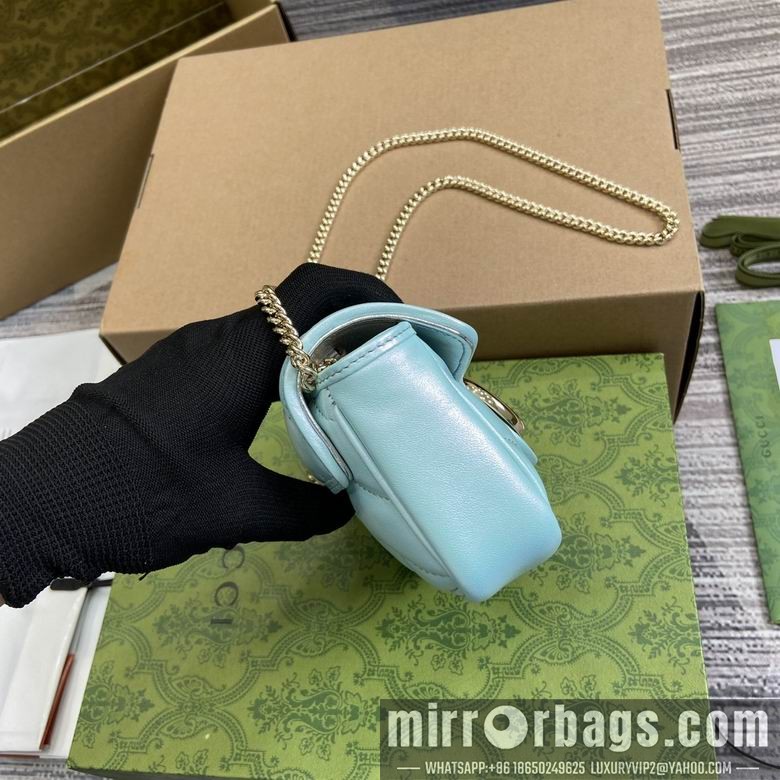 Gucci Bags 476433 10X16.5X4.5cm MP 3colour