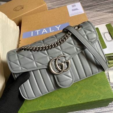 Gucci Bags Marmont 443497 26X15X7cm MP 3colour