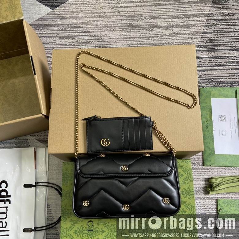 Gucci Bags Marmont 768293 12X21X5cm MP 3colour