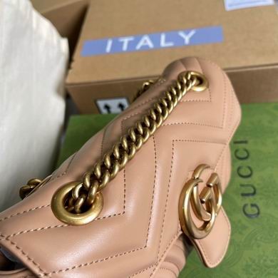 Gucci Bags 446744 23X14X6cm MP 2colour