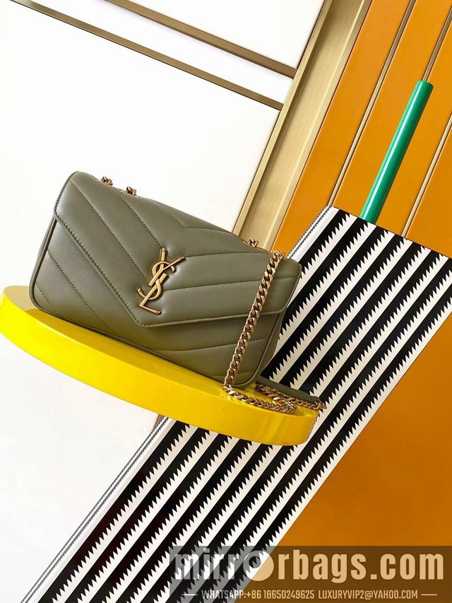 YSL Bags YSL lou 801437 24x14x7cm 8D