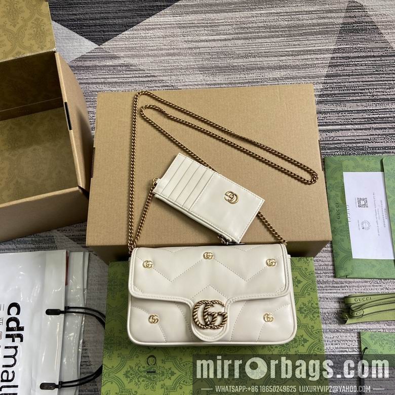 Gucci Bags Marmont 768293 12X21X5cm MP 3colour
