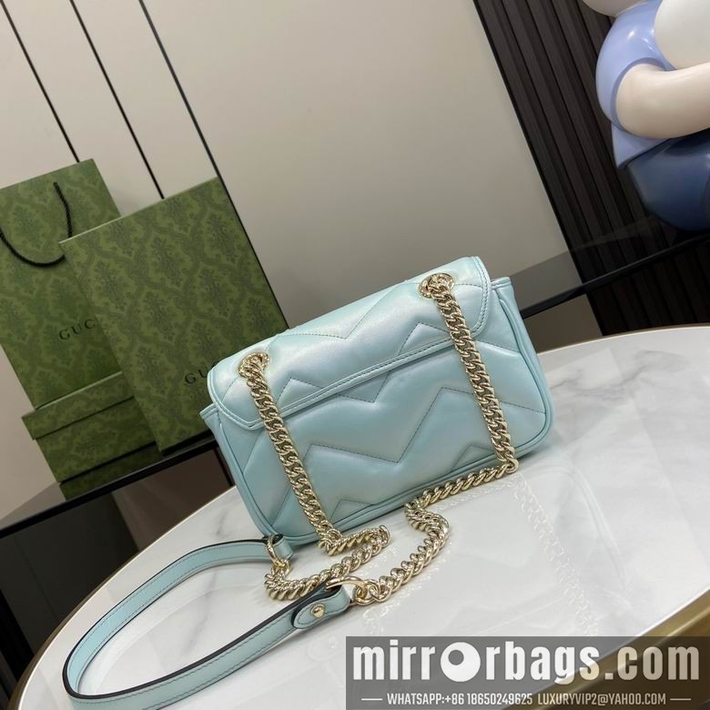 Gucci Bags 446744 14X23X6cm YG 3colour