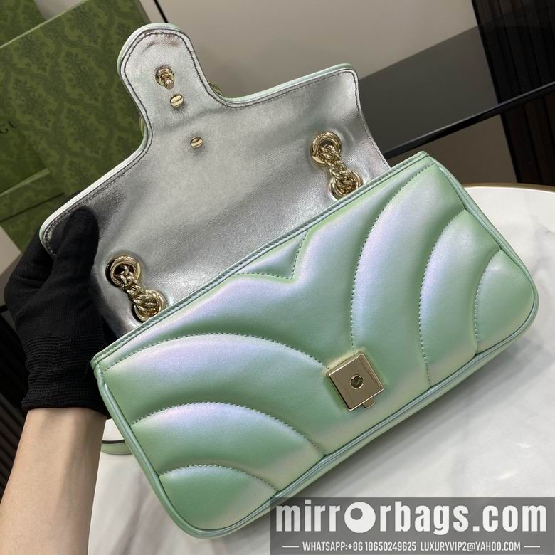 Gucci Bags 443497 15X26X7cm YG 3colour