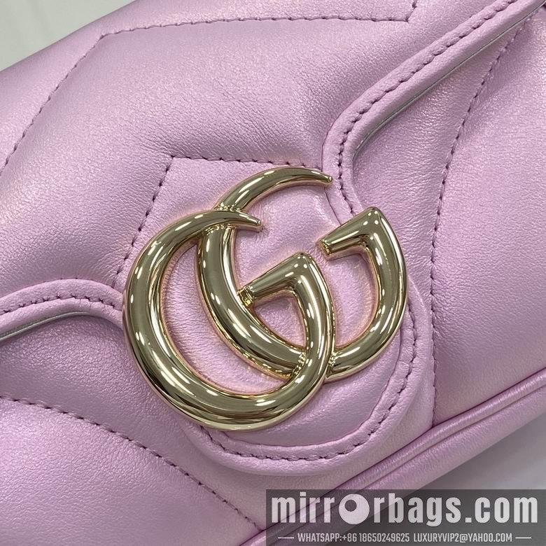 Gucci Bags 476433 10X16.5X4cm YG 3colour