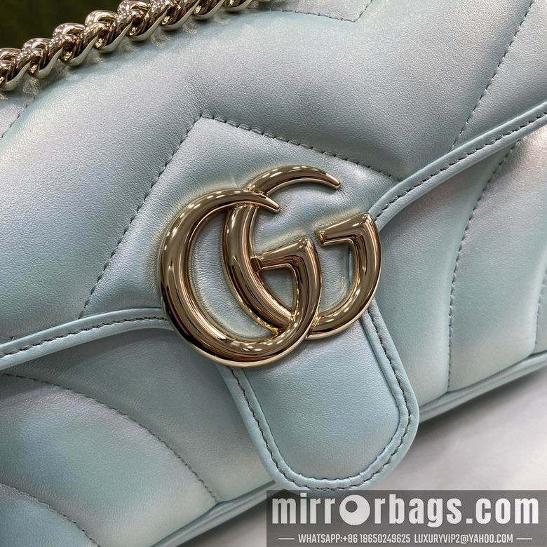 Gucci Bags 446744 14X23X6cm YG 3colour