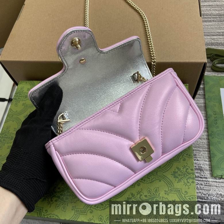Gucci Bags 476433 10X16.5X4.5cm MP 3colour