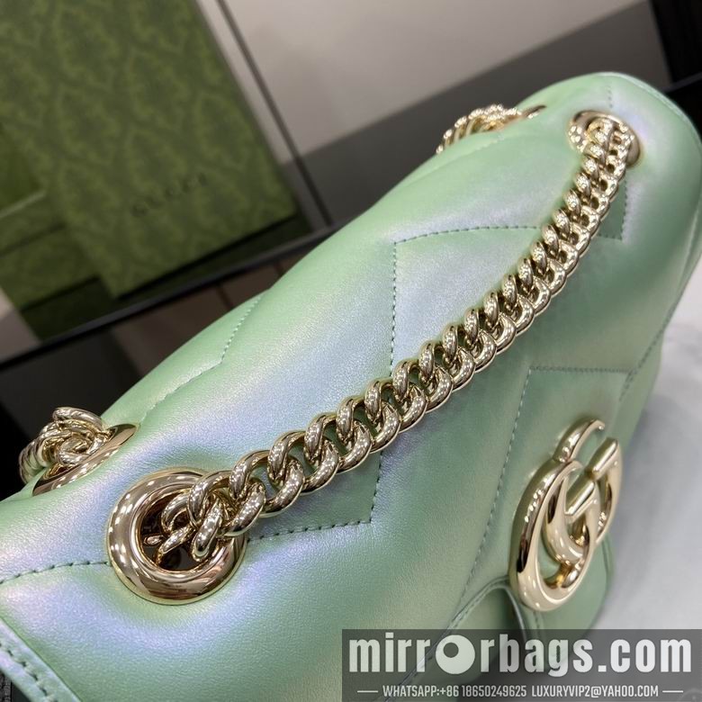 Gucci Bags 443497 15X26X7cm YG 3colour