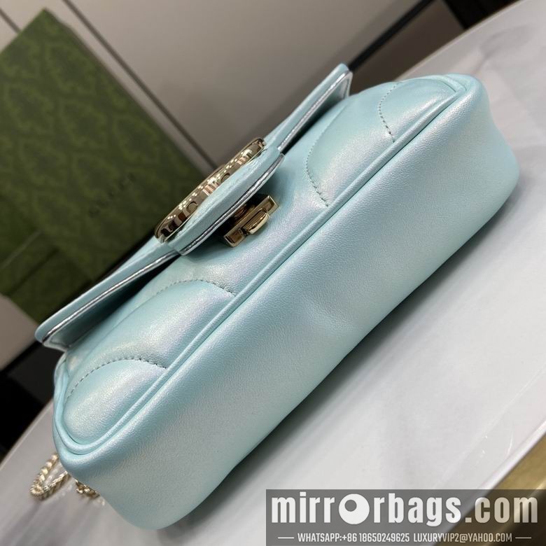 Gucci Bags 476433 10X16.5X4cm YG 3colour
