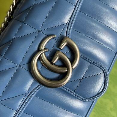 Gucci Bags Marmont 446744 23X13X6cm MP 2colour