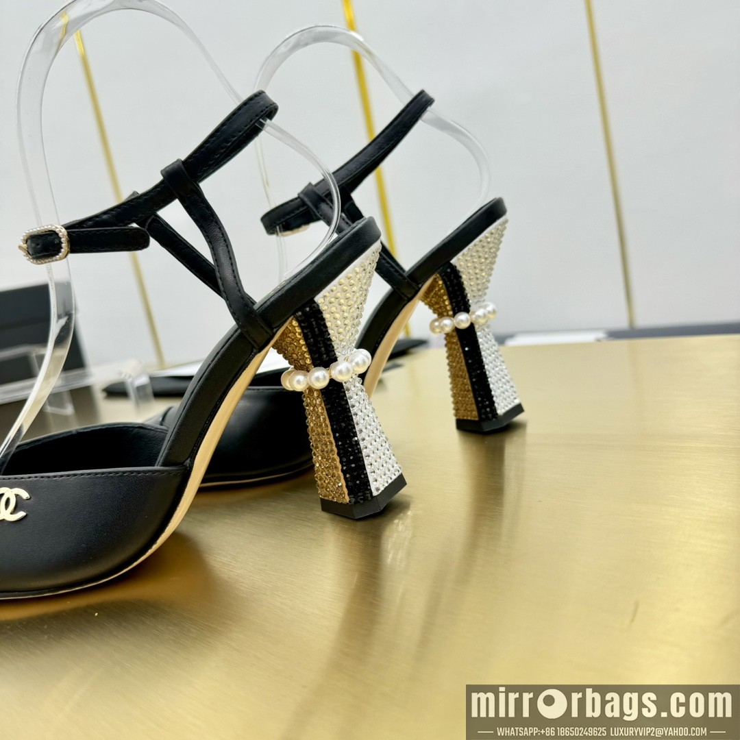 Chanel Shoes sz35-40 9.5cm h1004