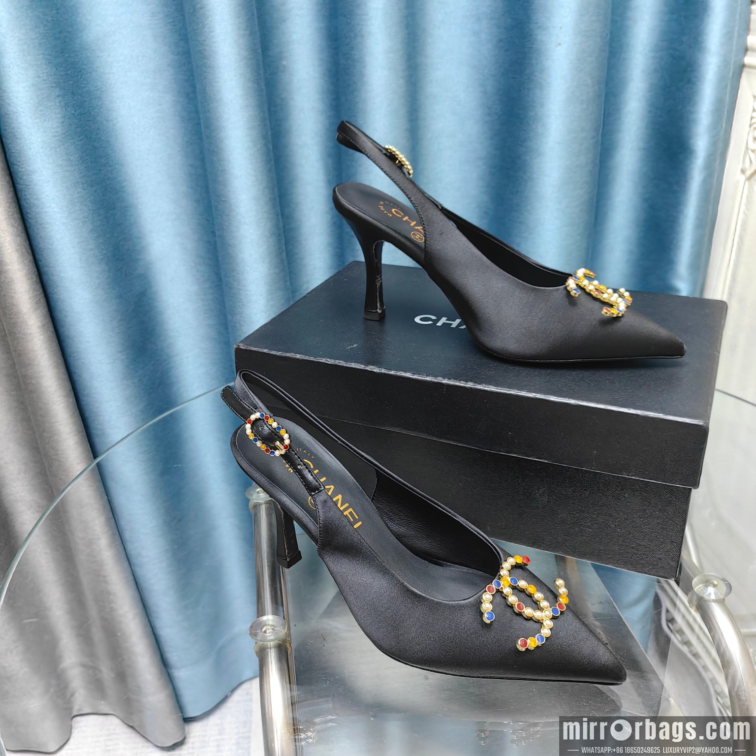 Chanel Shoes sz35-41 8.5cm h0707