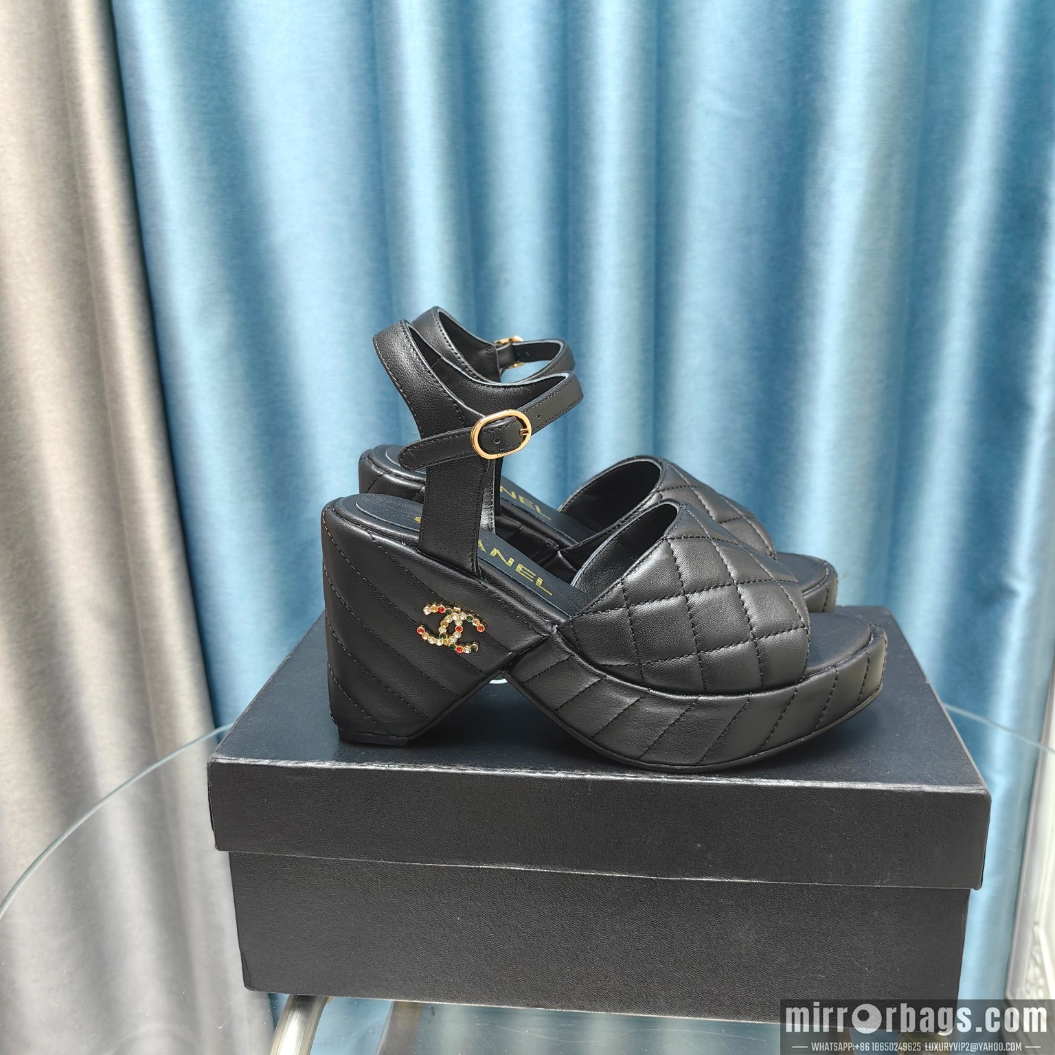 Chanel Shoes sz35-41 8cm h0708