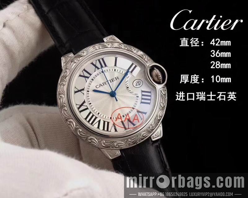 Cartier 42mm 36mm 28mm 092130 Watch