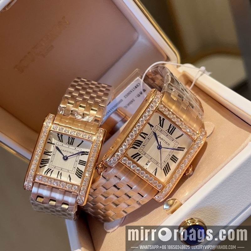 Cartier M32X37mm W33.6X25.7mm 080607 Watch