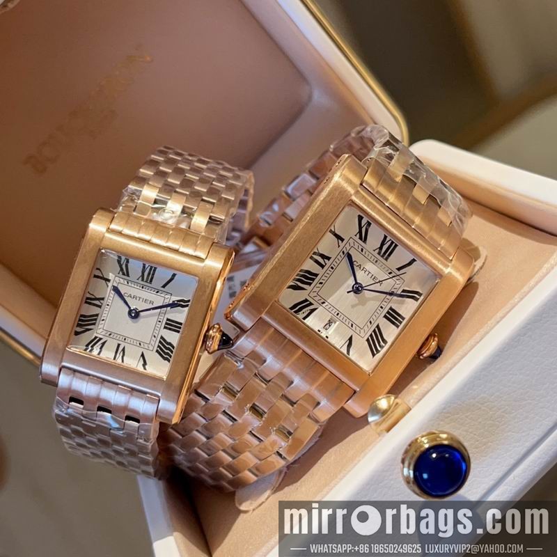 Cartier M32X37mm W33.6X25.7mm 080607 Watch