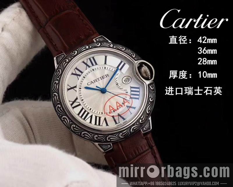 Cartier 42mm 36mm 28mm 092130 Watch