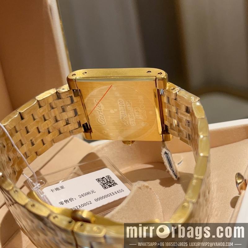 Cartier M32X37mm W33.6X25.7mm 080607 Watch