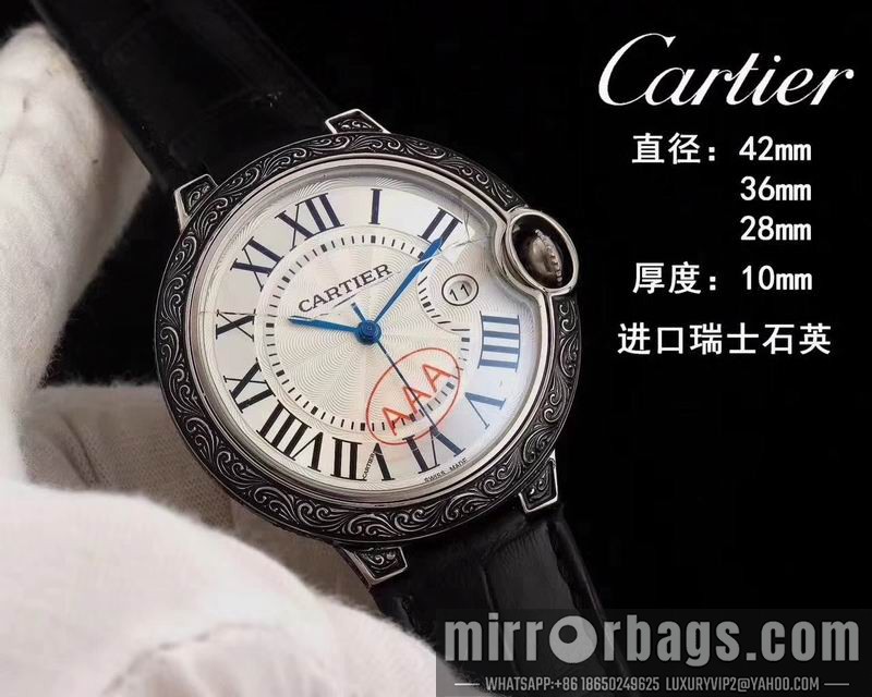 Cartier 42mm 36mm 28mm 092130 Watch