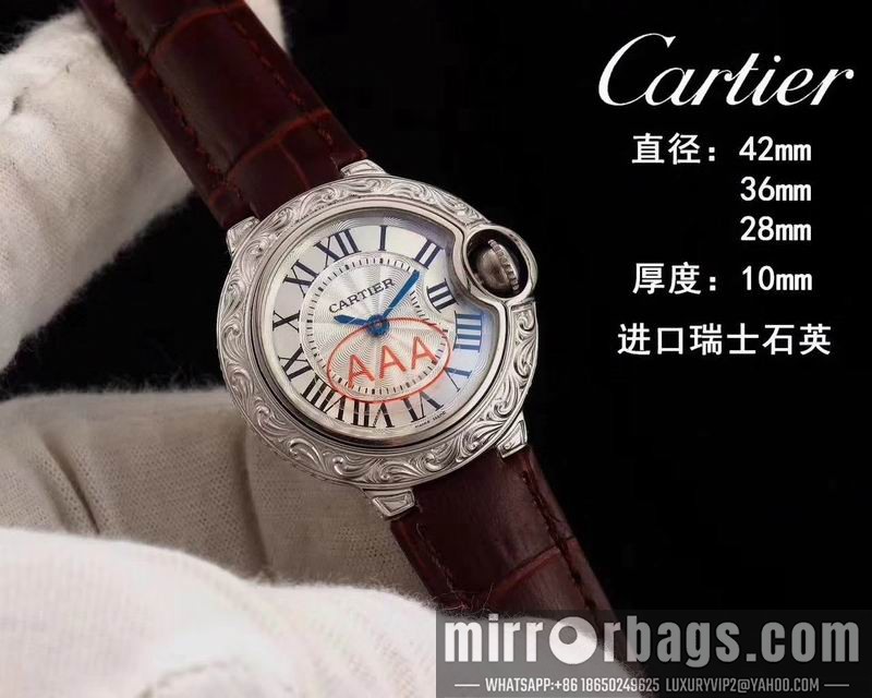 Cartier 42mm 36mm 28mm 092130 Watch